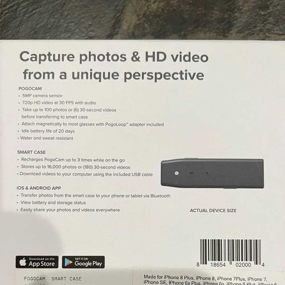 Wearable Camera with Sleek Design